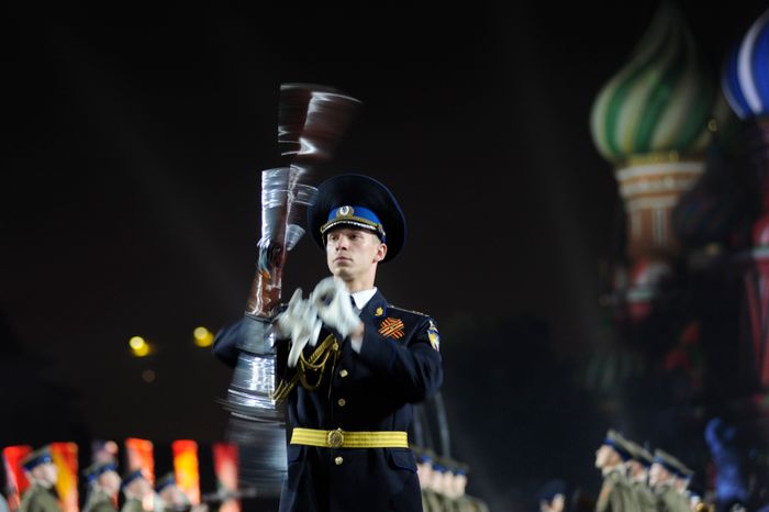 Фестиваль «Спасская башня» на Красной площади в Москве
