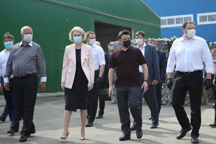 Открытие комплекса по переработке отходов «Дон» в городском округе Кашира