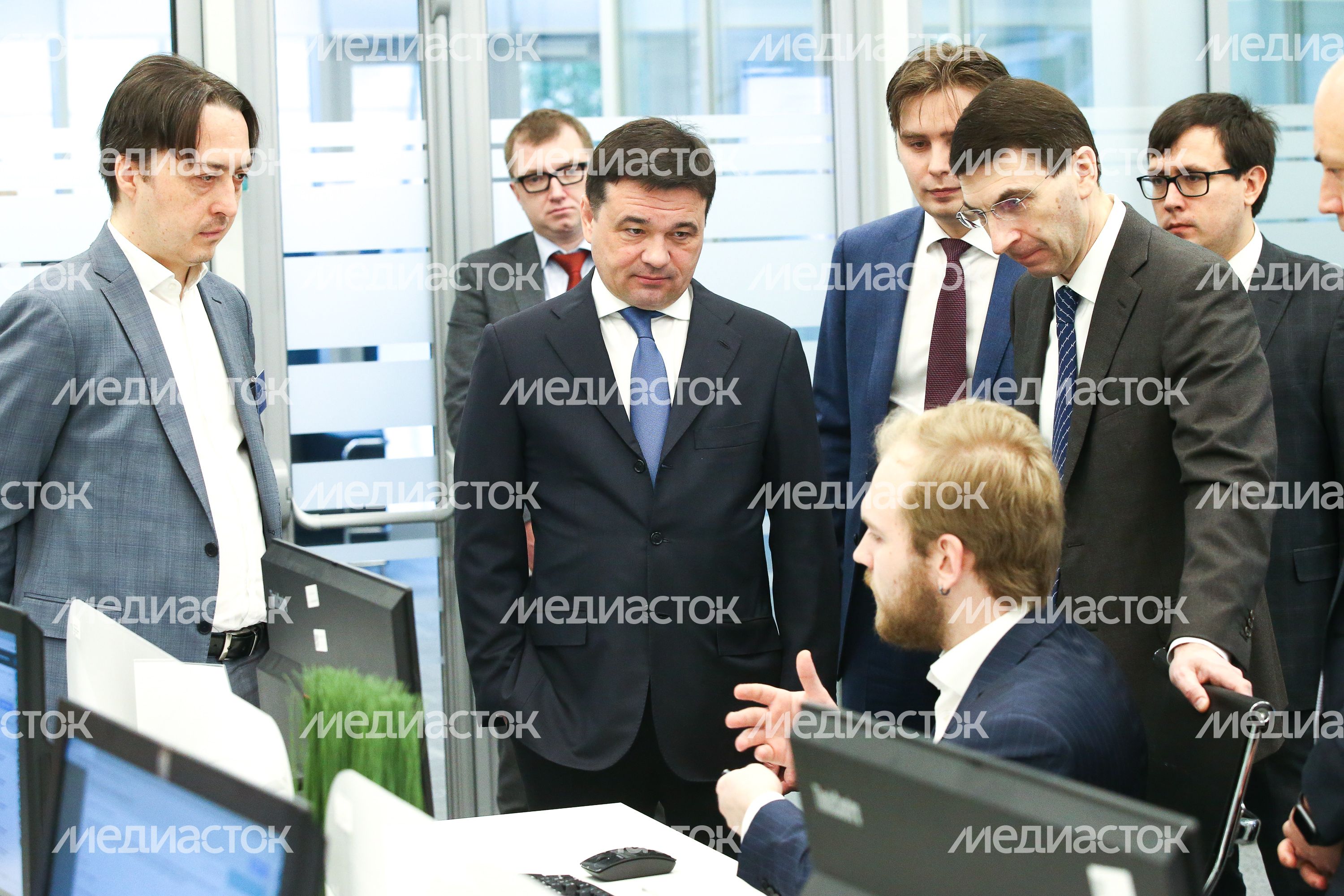 Презентация Центра управления регионом Полномочному представителю Президента РФ