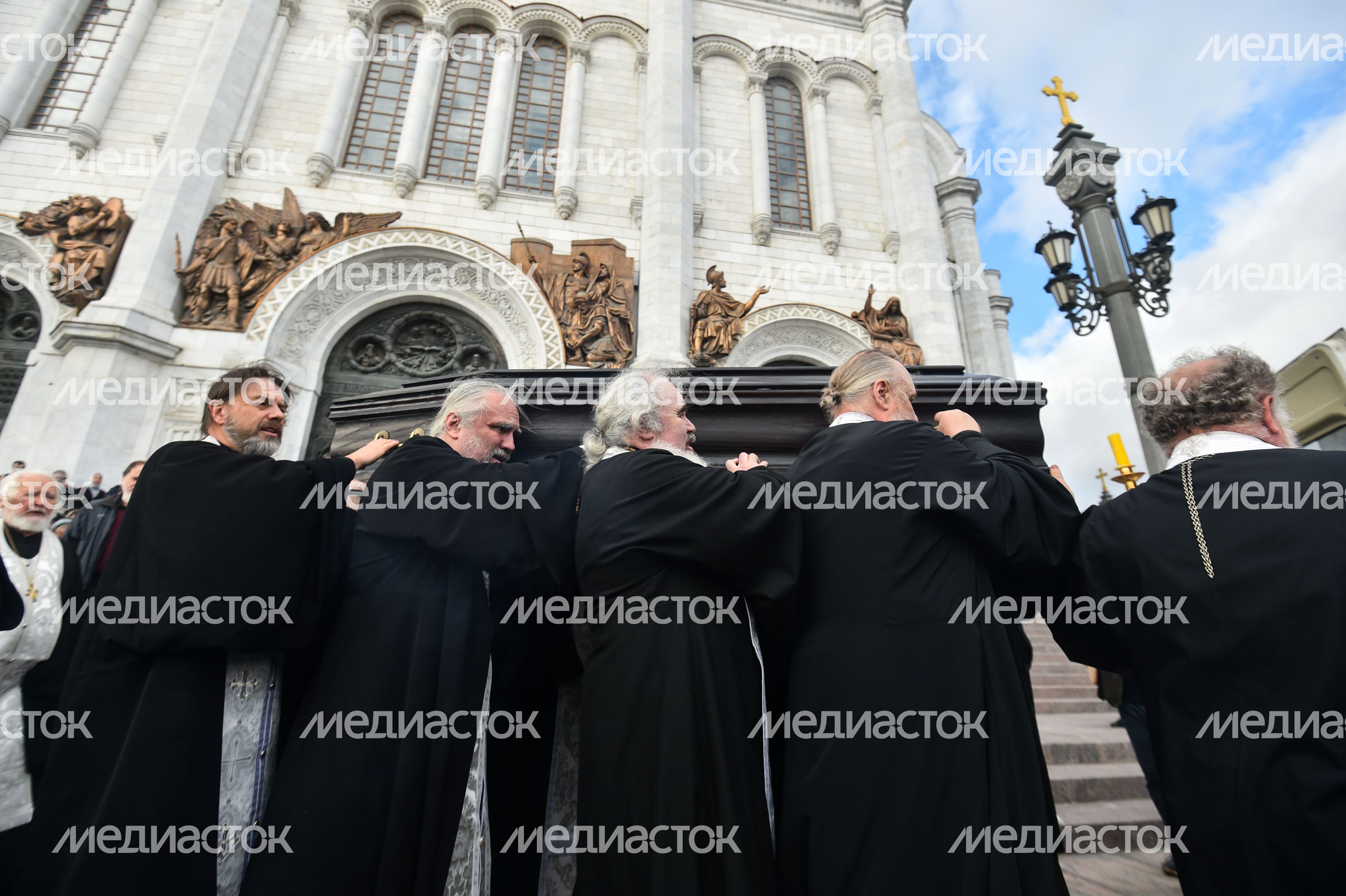 Отпевание протоиерея Димитрия Смирнова