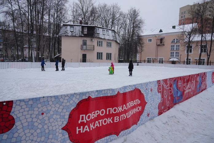 Проверка Губернатором Центрального парка культуры и отдыха в Пушкино