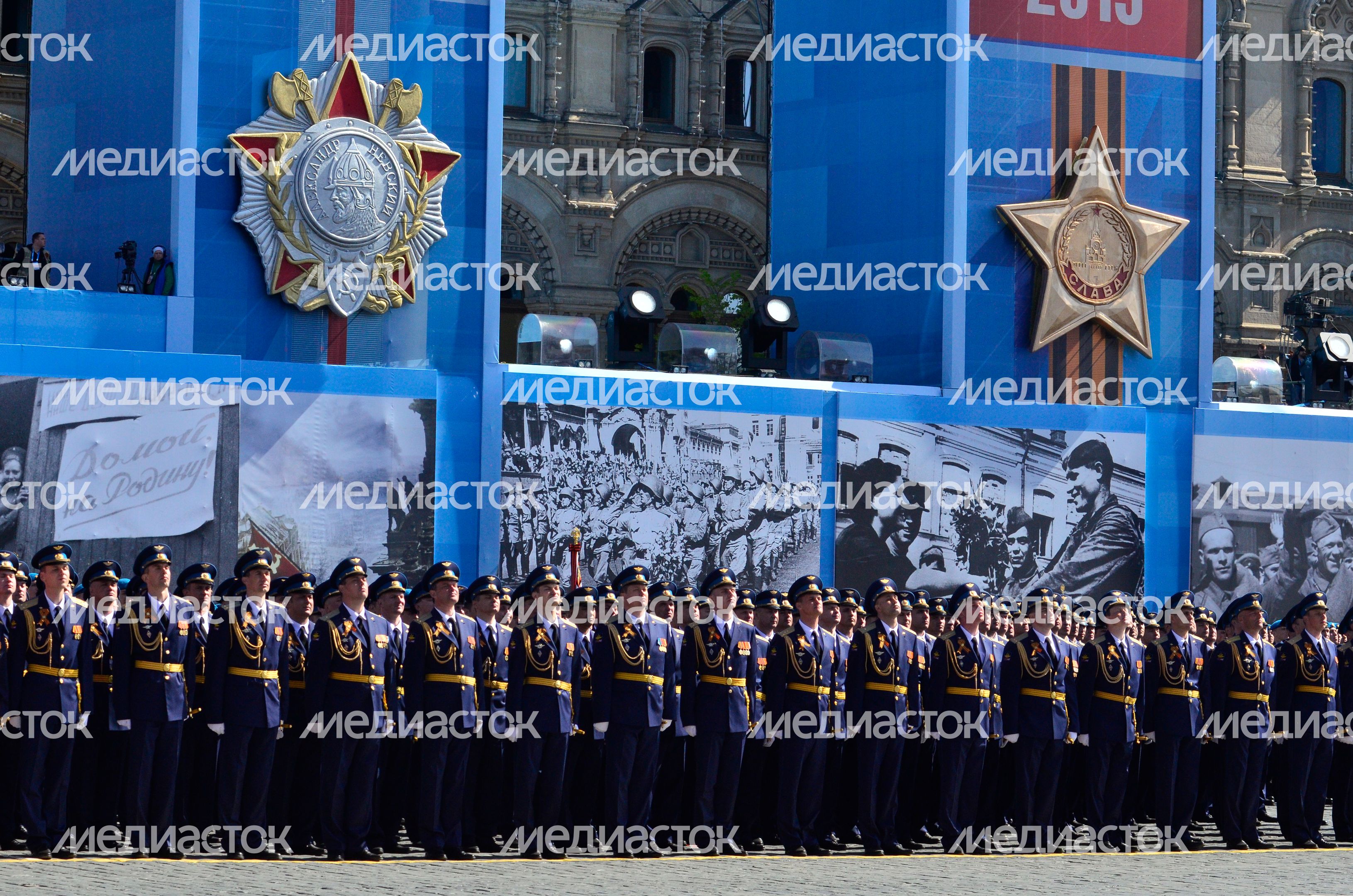 Генеральная репетиция парада Победы на Красной площади