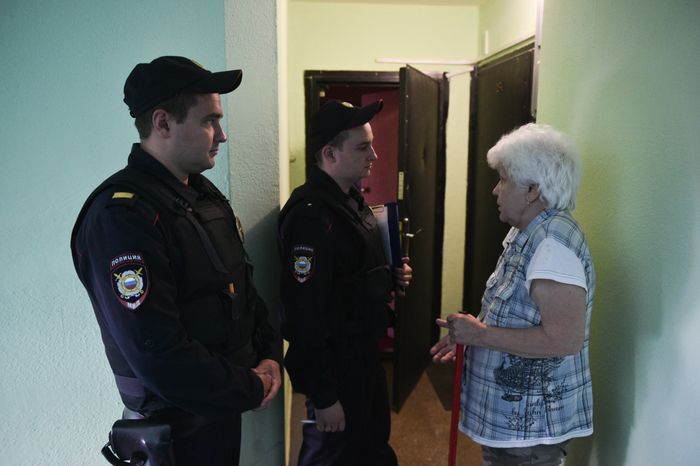 Сотрудники ППСП района Северное Медведково