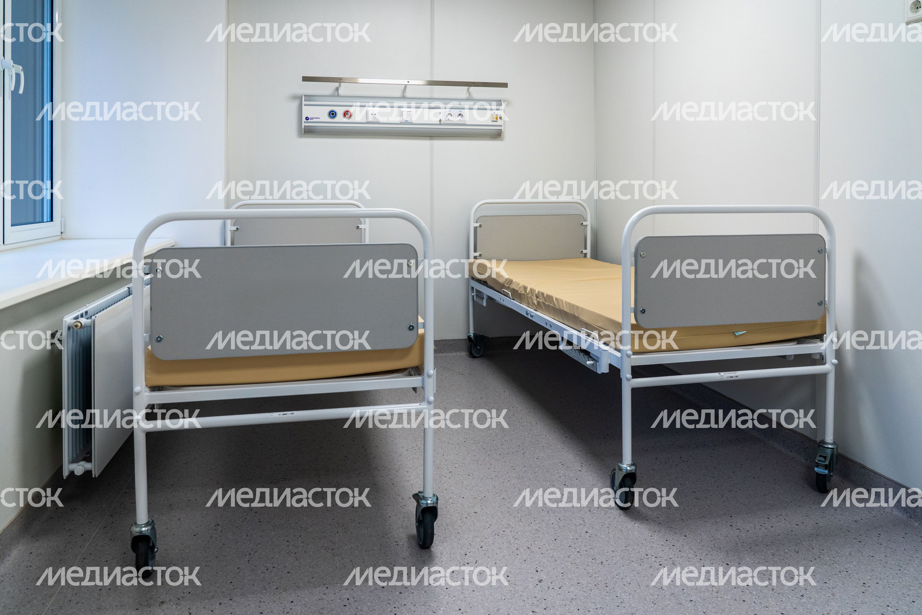Палата в новом хирургическом корпусе Одинцовской областной больницы Палата в новом хирургическом корпусе Одинцовской областной больницы