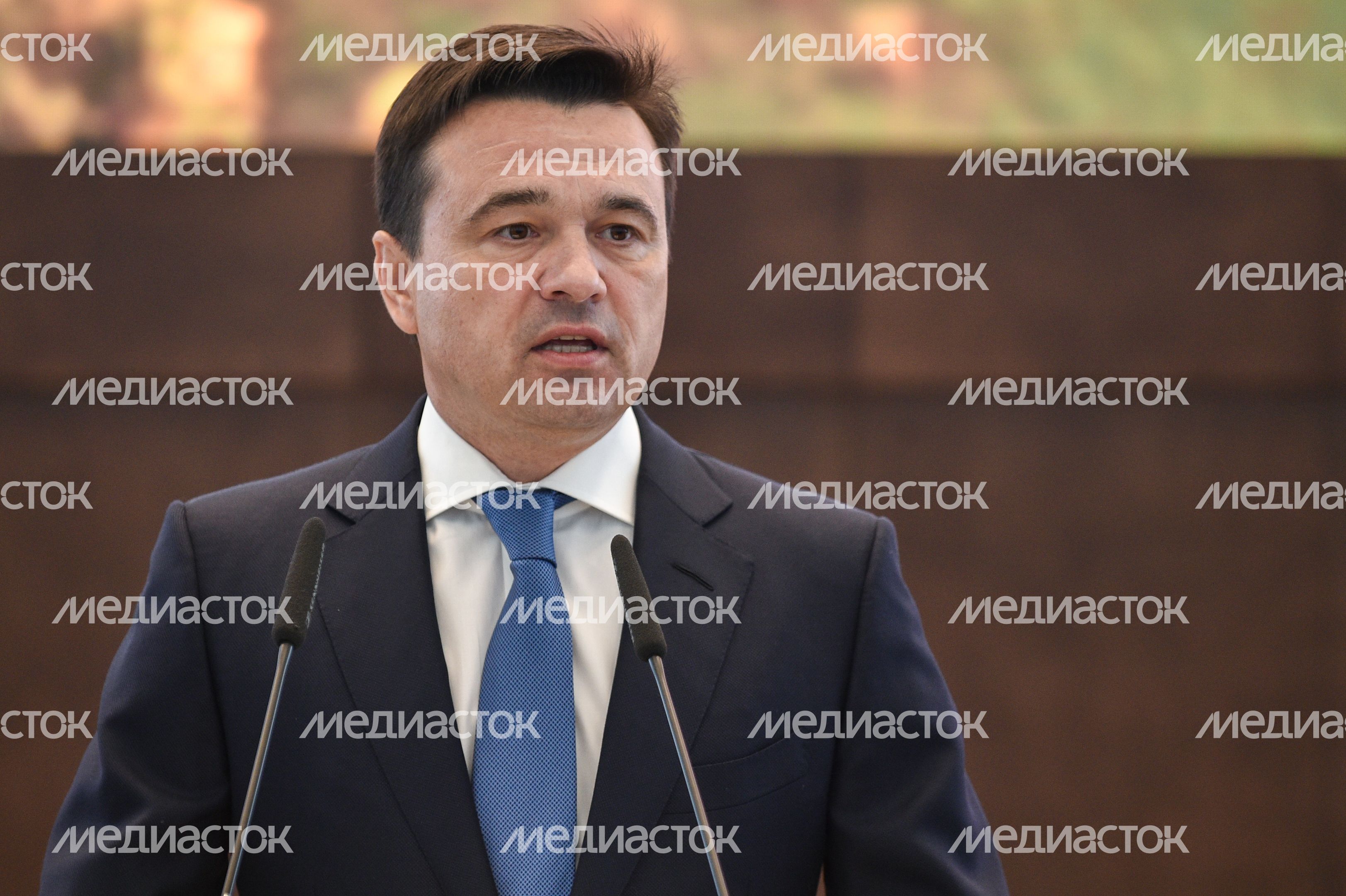Награждение работников дорожного хозяйства губернатором МО