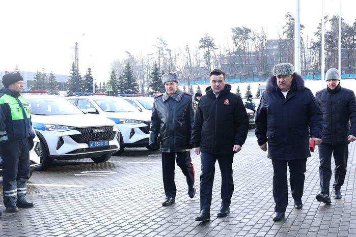 Подмосковным подразделениям ДПС переданы 130 новых патрульных машин