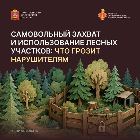 Самовольный захват и использование лесных участков квадрат 01