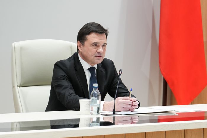 Андрей Воробьев поблагодарил общественников за работу и вручил им областные награды