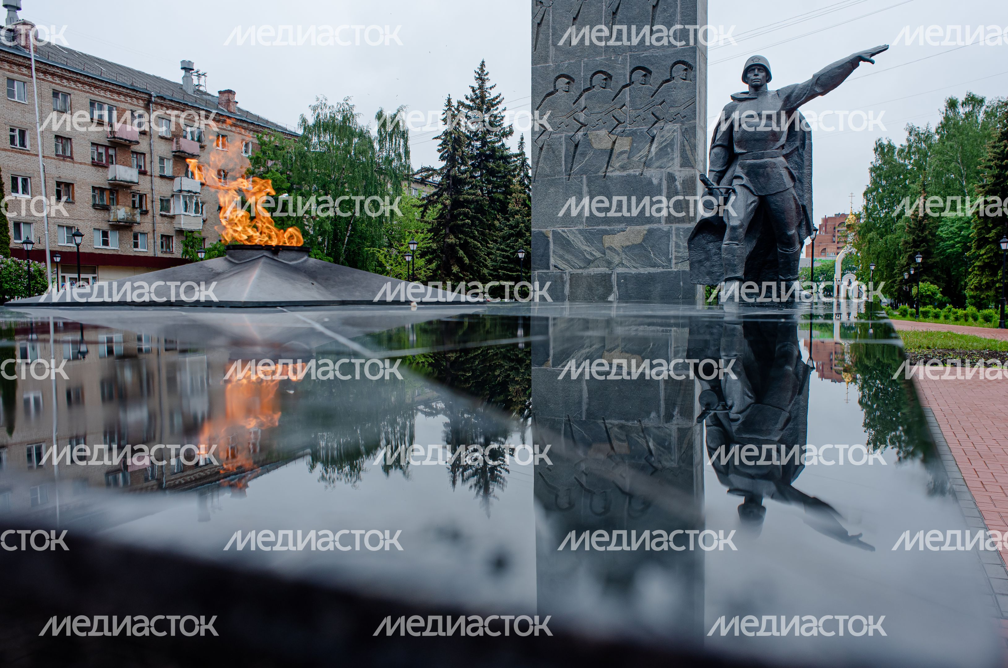 Летние виды города Балашиха