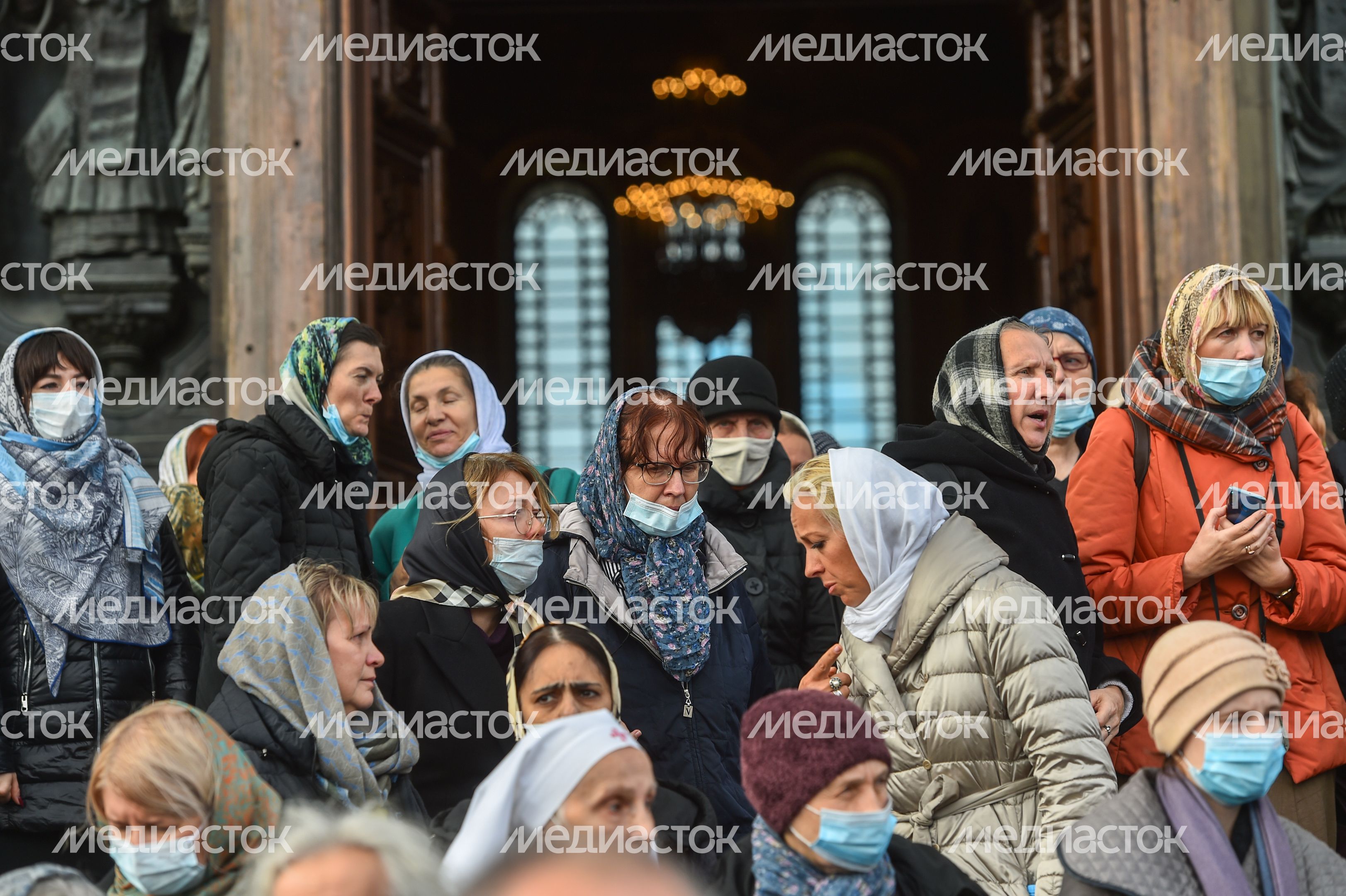 Отпевание протоиерея Димитрия Смирнова