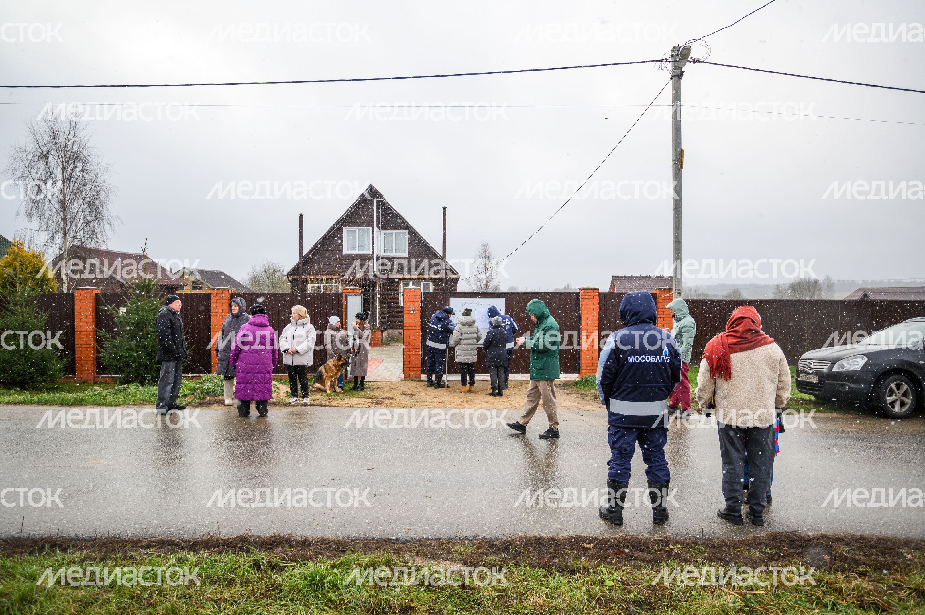 Социальная газификация в деревне Алферьево Сергиево-Посадского округа