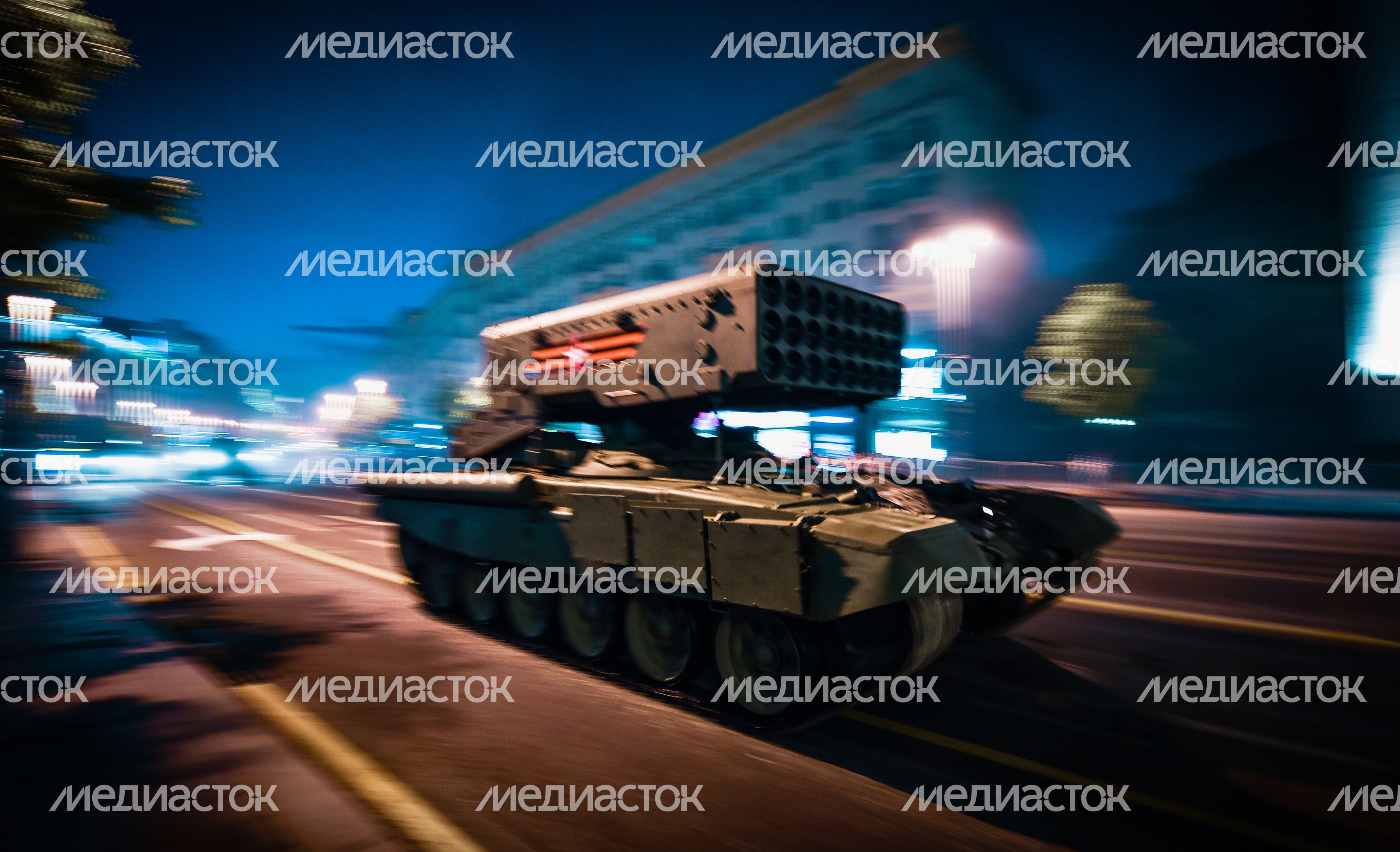 Вторая репетиция парада Победы в Москве