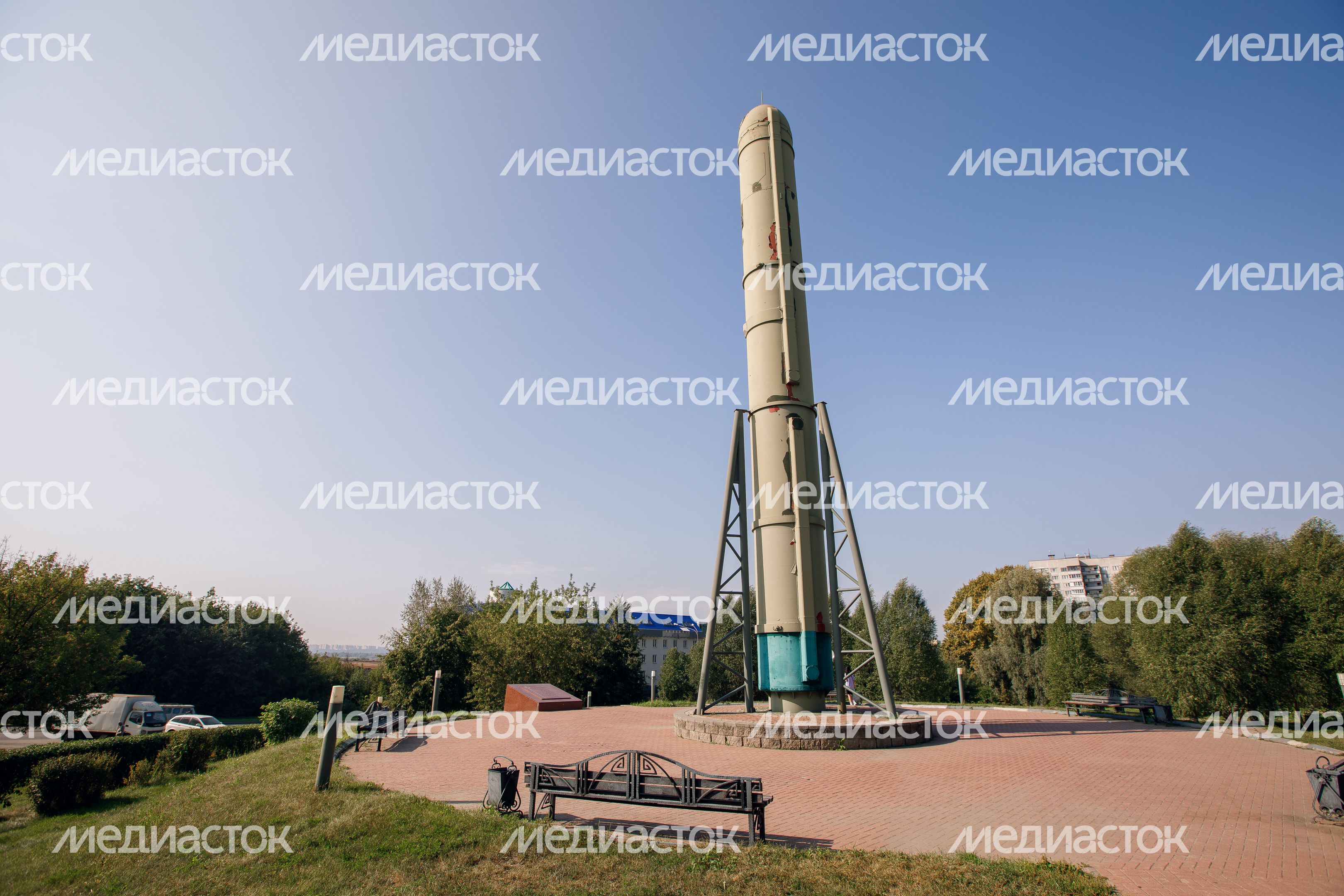 Памятник создателям ракетного щита России в Дзержинском Памятник создателям ракетного щита России в Дзержинском