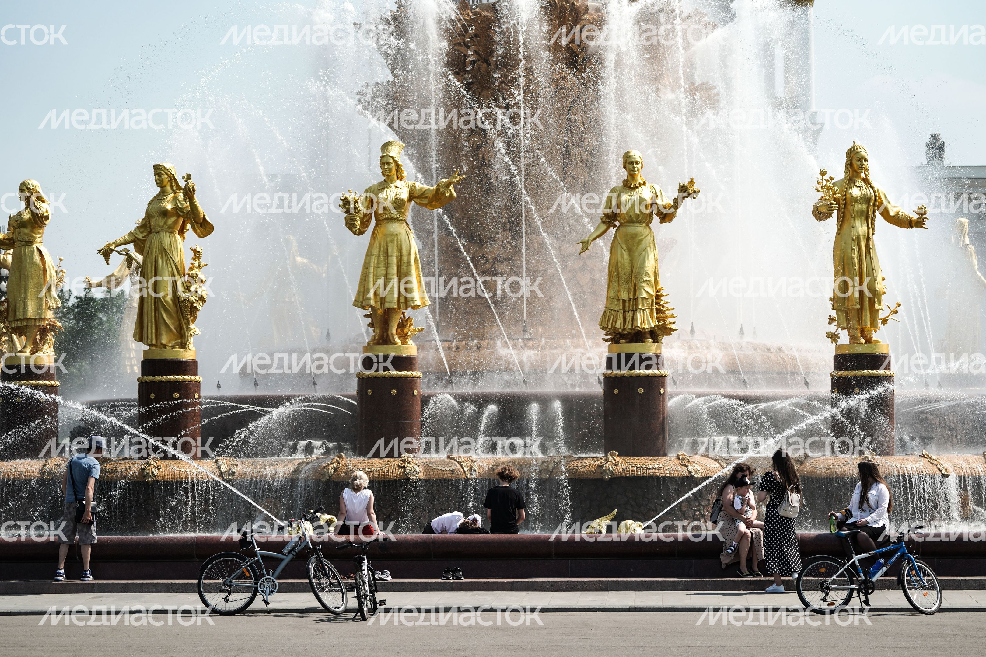 Аномальная жара в Москве