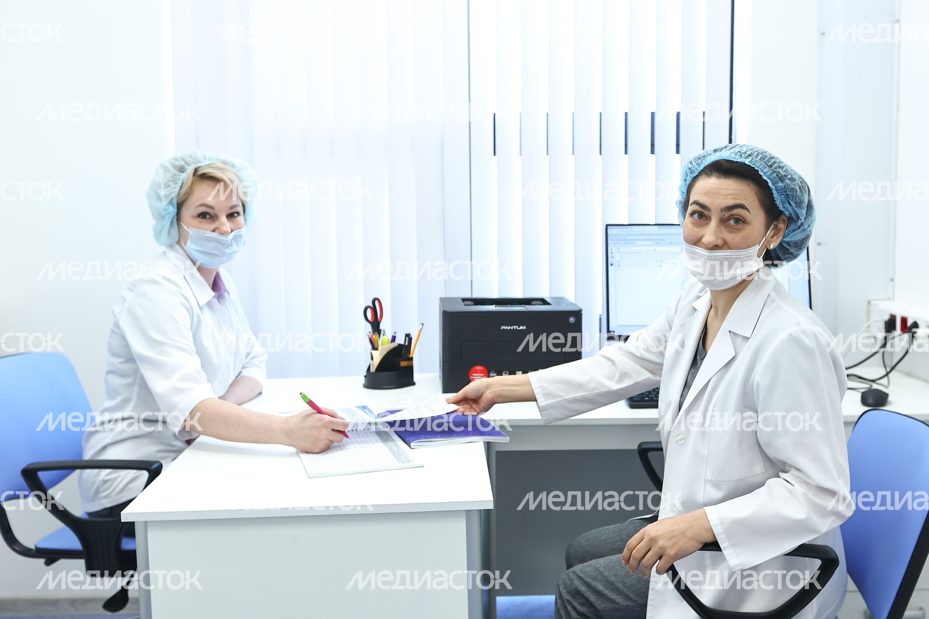 Посещение Губернатором Подмосковья новой пристройки к поликлинике №1 в Реутове