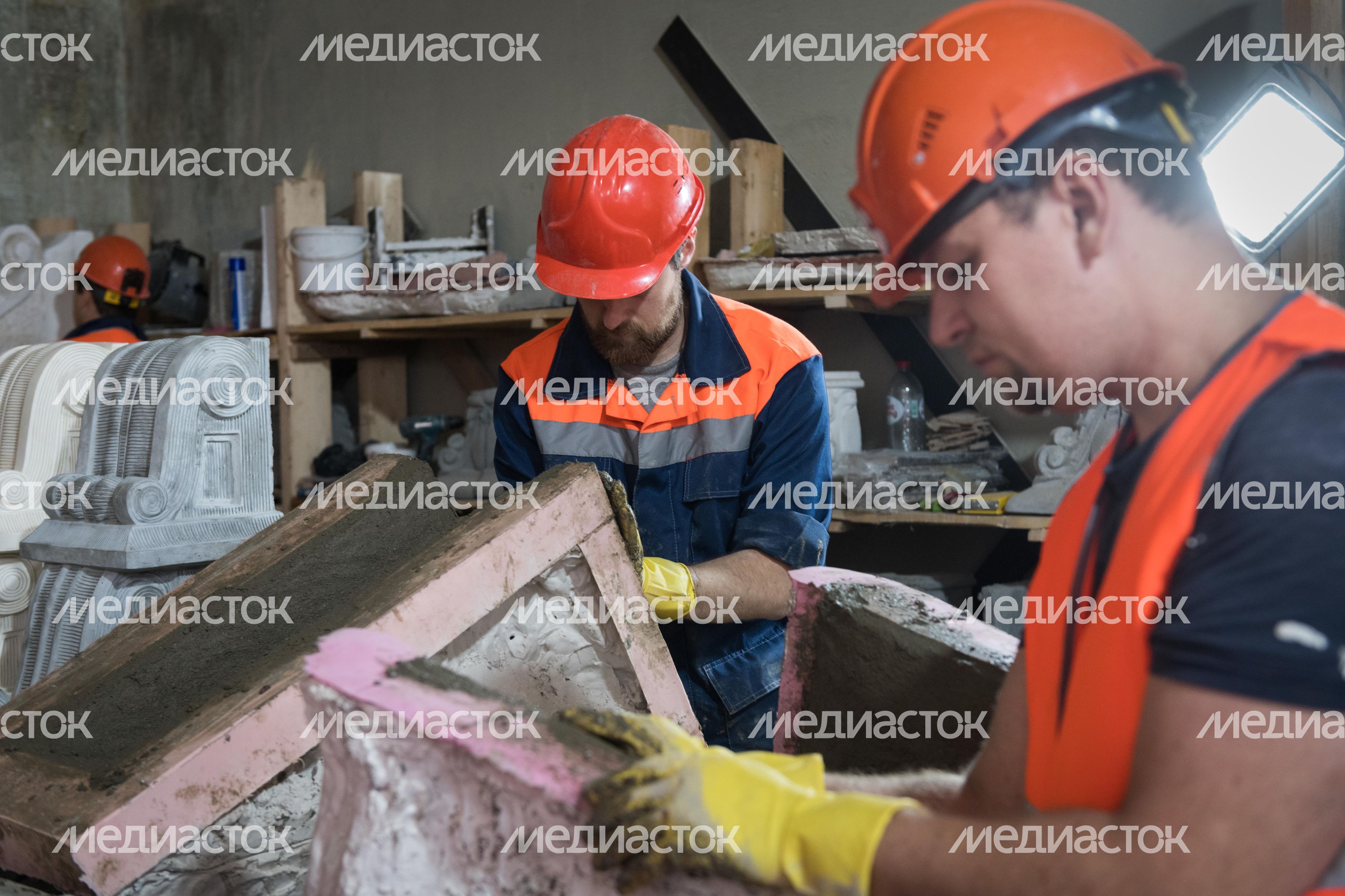 Реставрация Северного речного вокзала