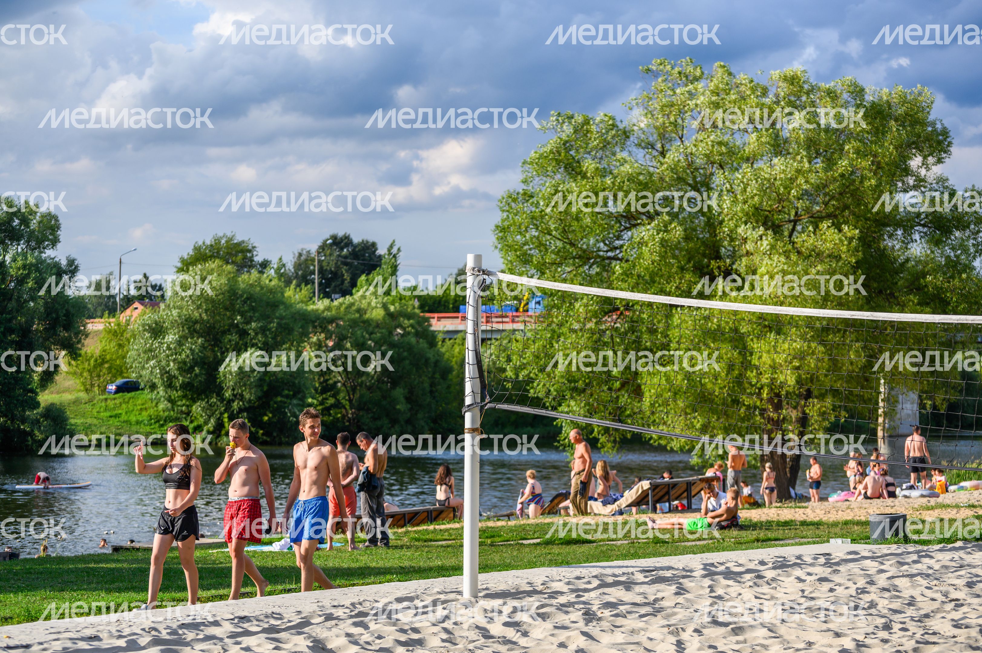 Городской пляж Зарайска
