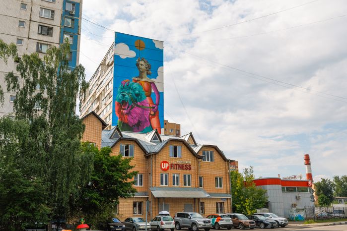 Муралы в Железнодорожном, Балашиха