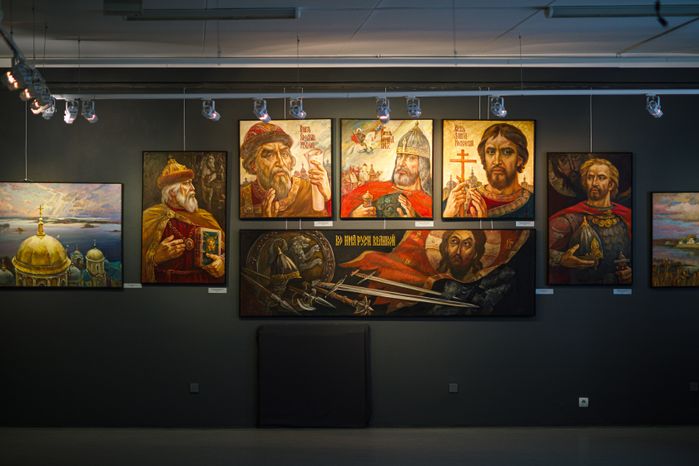 Персональная выставка Заслуженного художника РФ Бориса Чупрова «Соль земли» в Дмитровском кремле