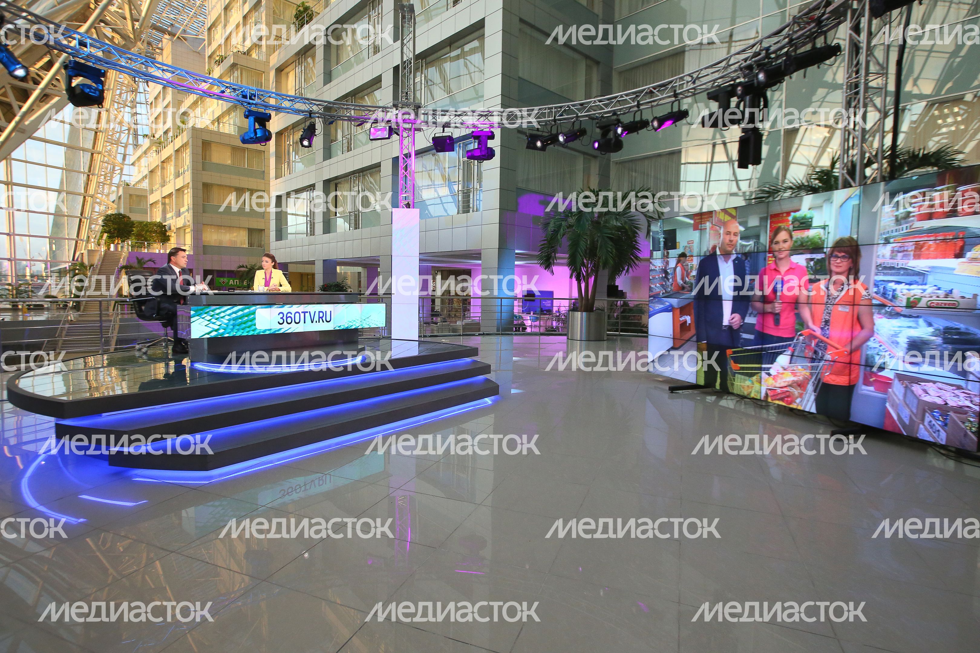 А. Воробьев в прямом эфире телеканала «360° Подмосковье»