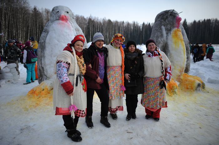 Бакшевская масленица в Одинцовском районе