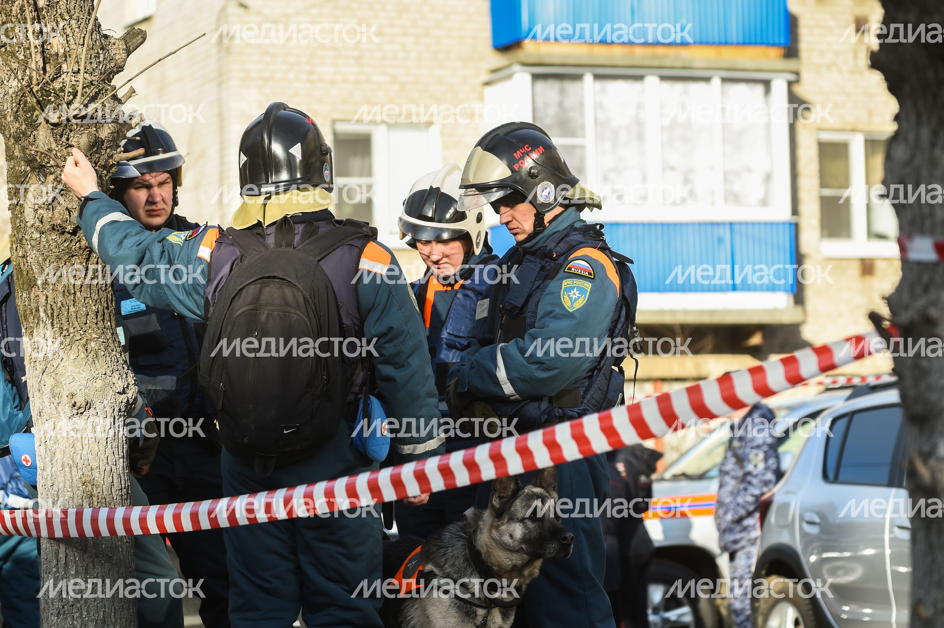 Кадры с места взрыва газа в многоквартирном доме в Орехово-Зуеве