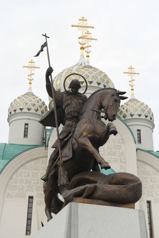 Освящение Никольского храма в Павшинской пойме