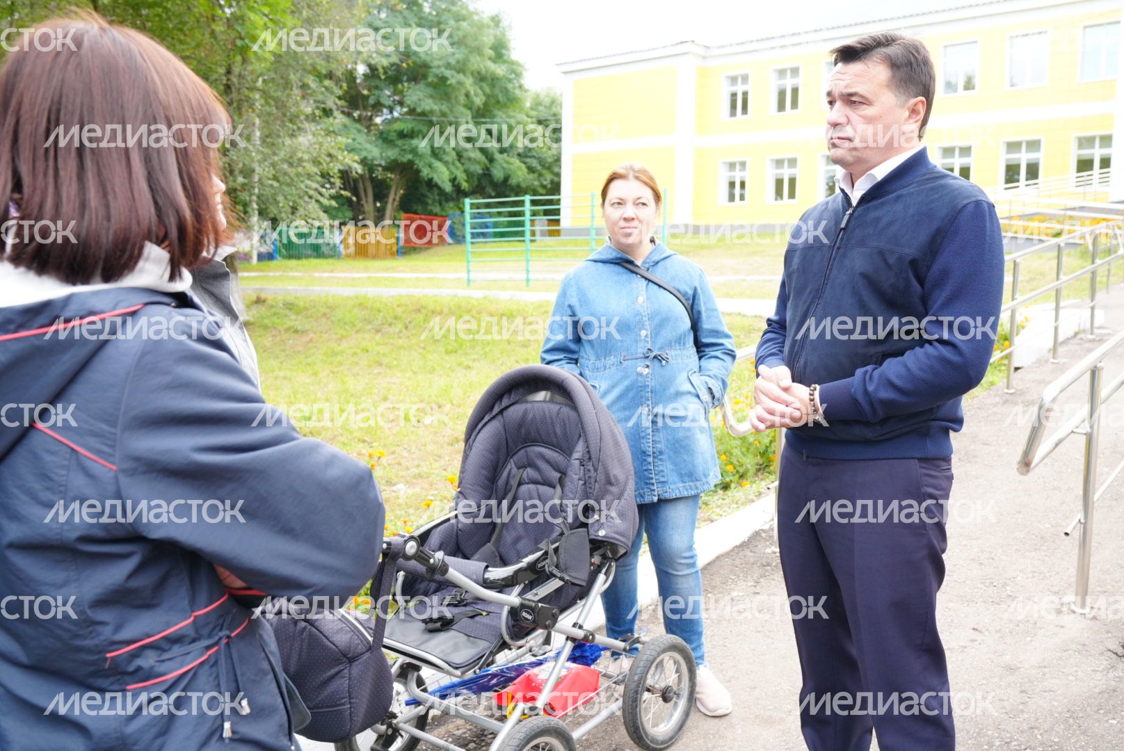 Проверка работы школы №3 в Кашире Губернатором Подмосковья