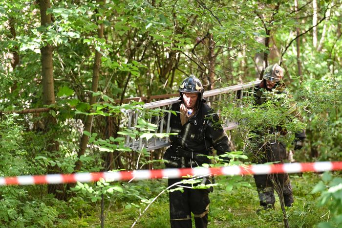 Кадры с места взрыва в доме на улице Проходчиков в Москве