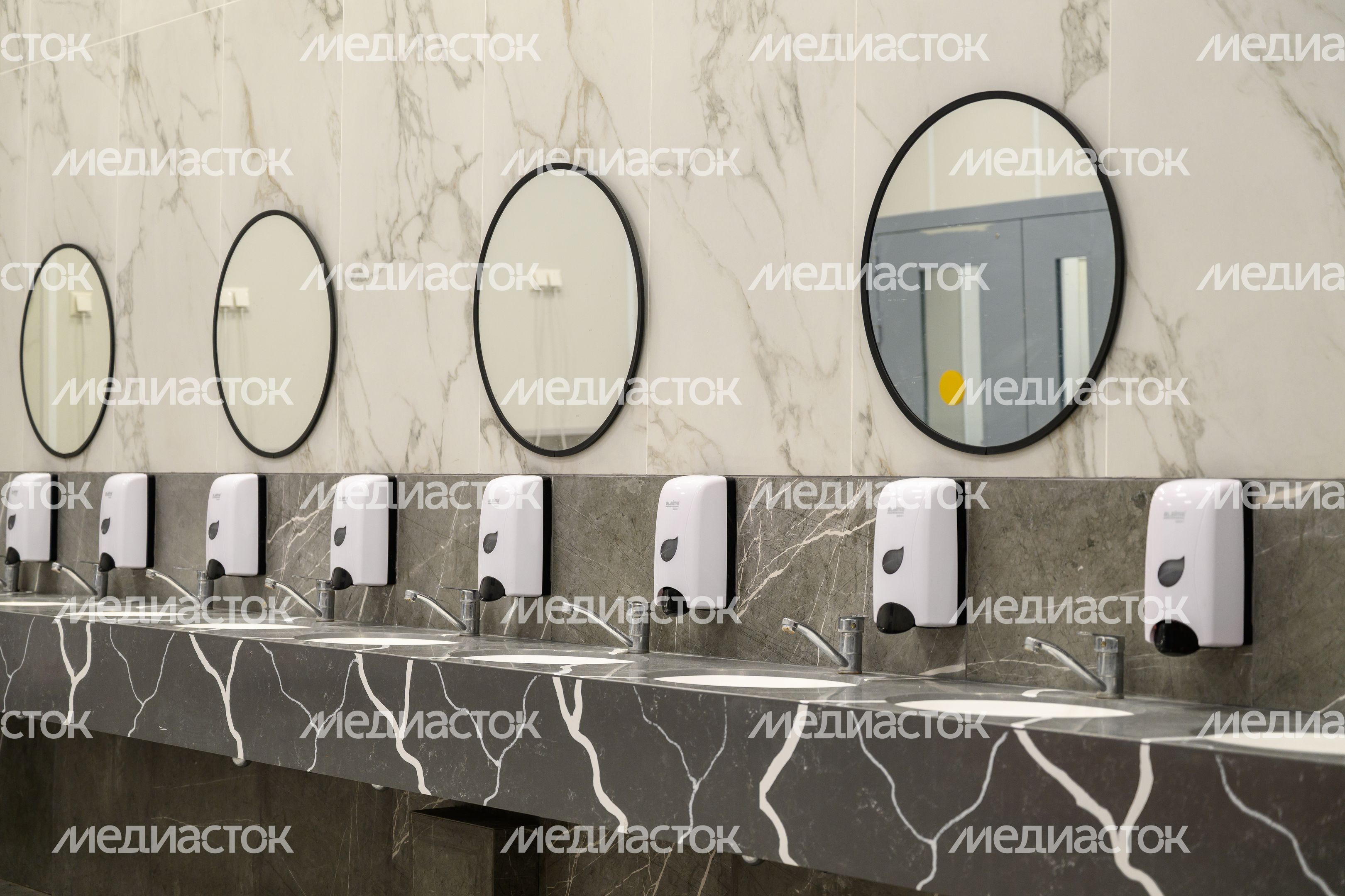 Столовая средней школы №14 после капитального ремонта в Коломне