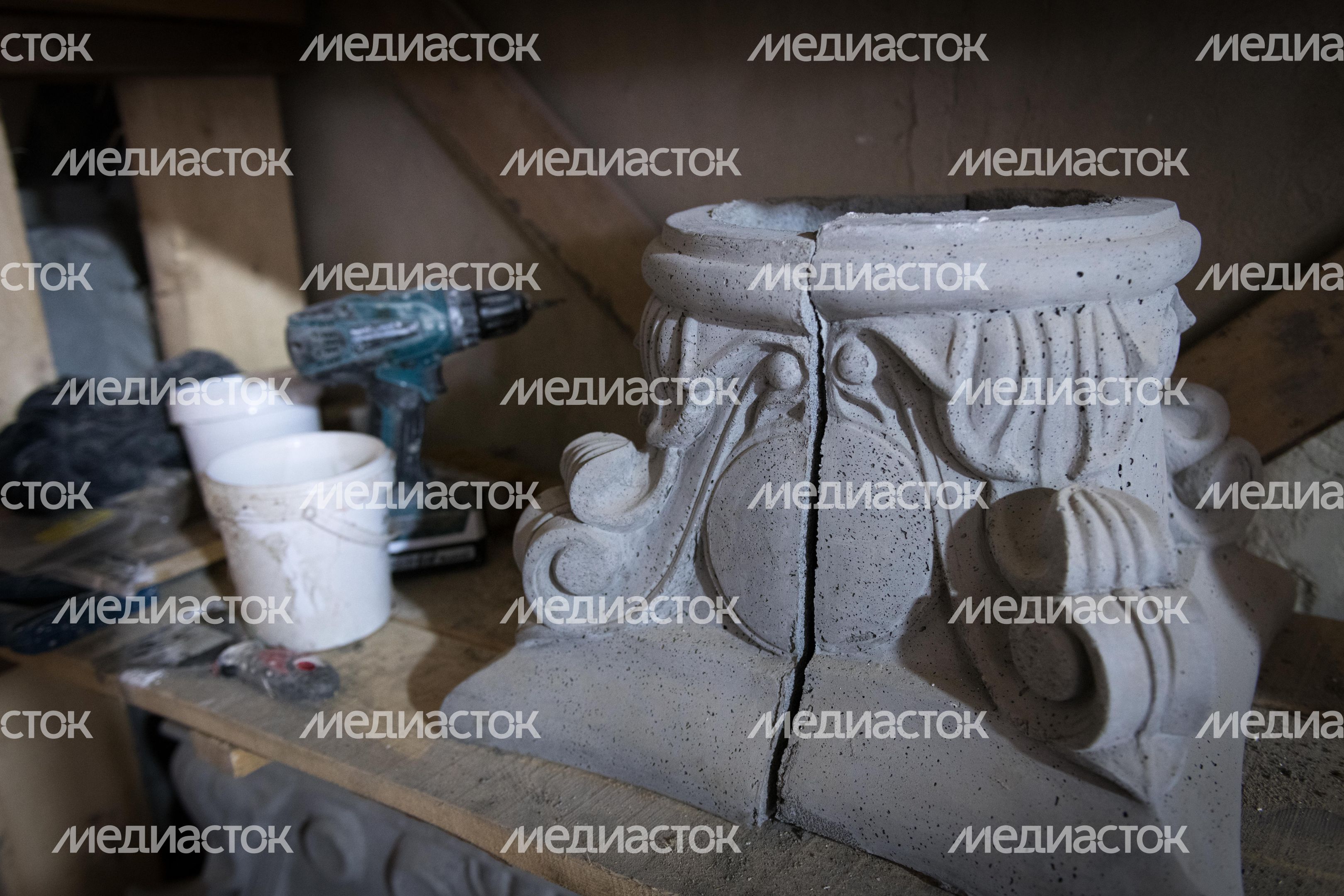 Реставрация Северного речного вокзала