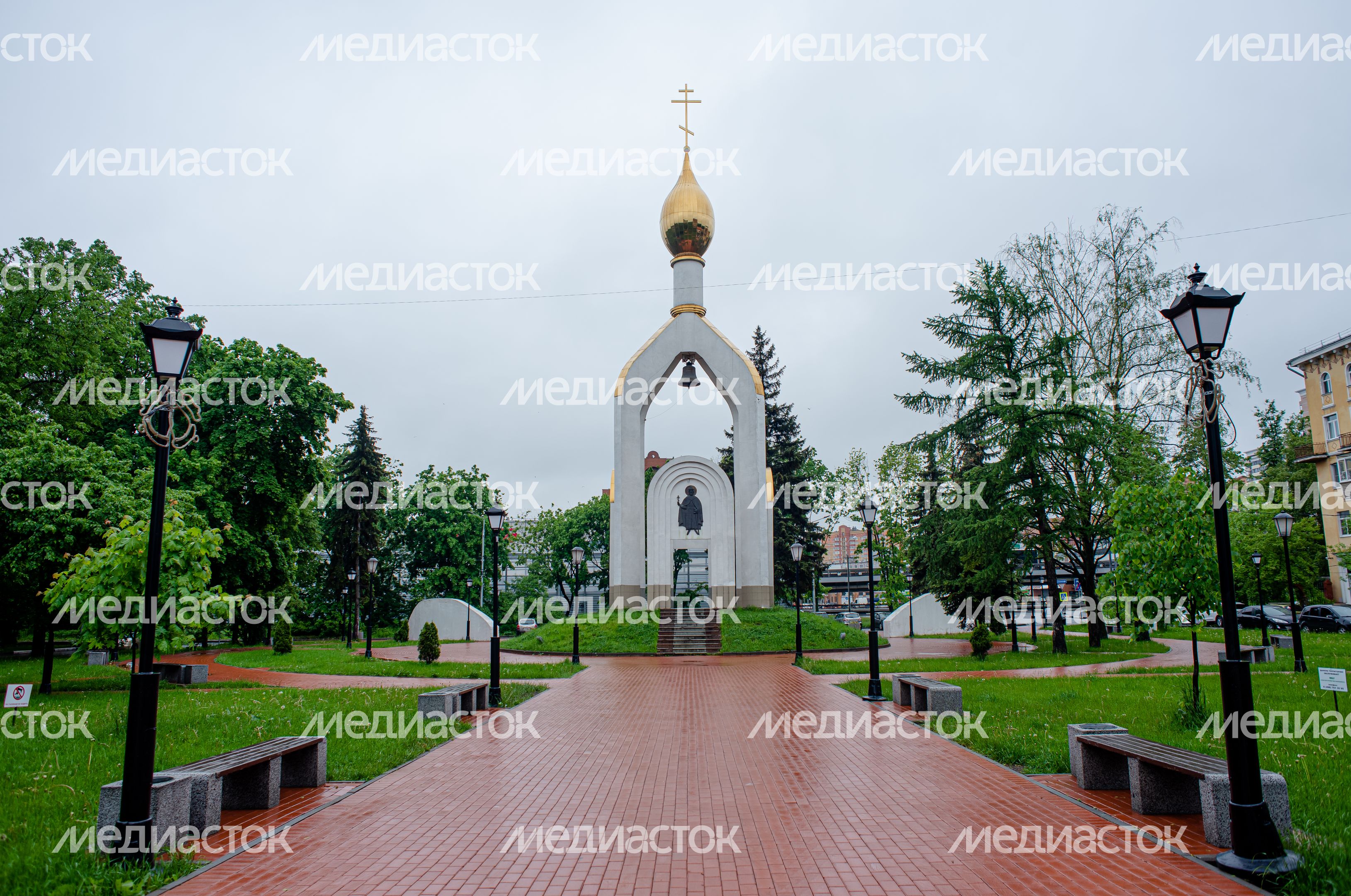 Летние виды города Балашиха