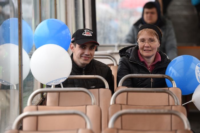 Выставка ретротехники ко Дню московского транспорта