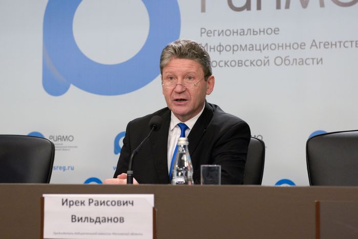 Пресс-конференция Ирека Вильданова в РИАМО