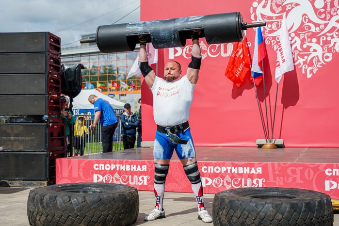 Богатыри на международной выставке-форуме "Россия"