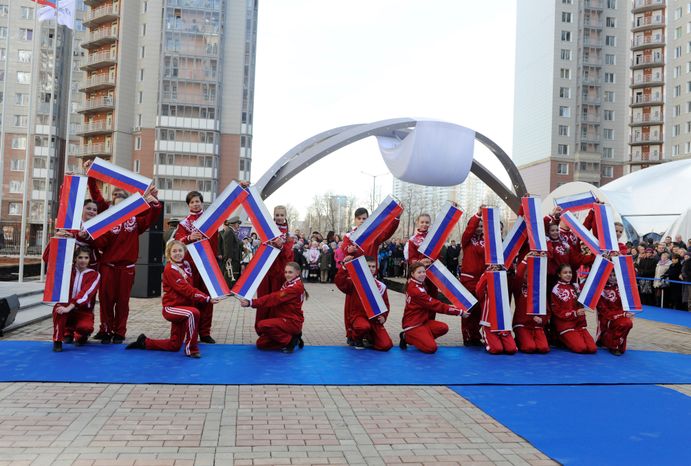 Открытие Аллеи Космонавтов в Красногорске