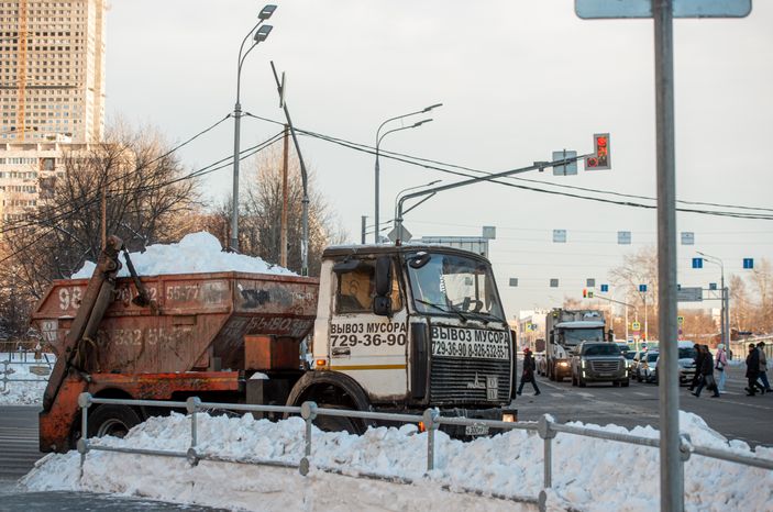 Зима в Москве