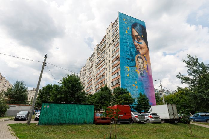 Муралы в Железнодорожном, Балашиха