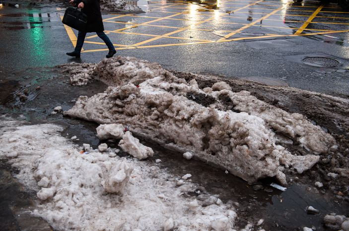 Декабрьская слякоть в Москве
