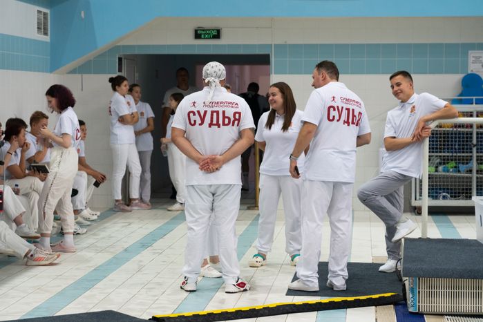 Соревнования по плаванию "Волна здоровья" в Рузе