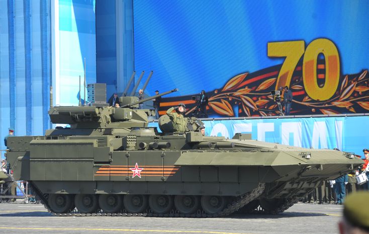Генеральная репетиция парада Победы на Красной площади