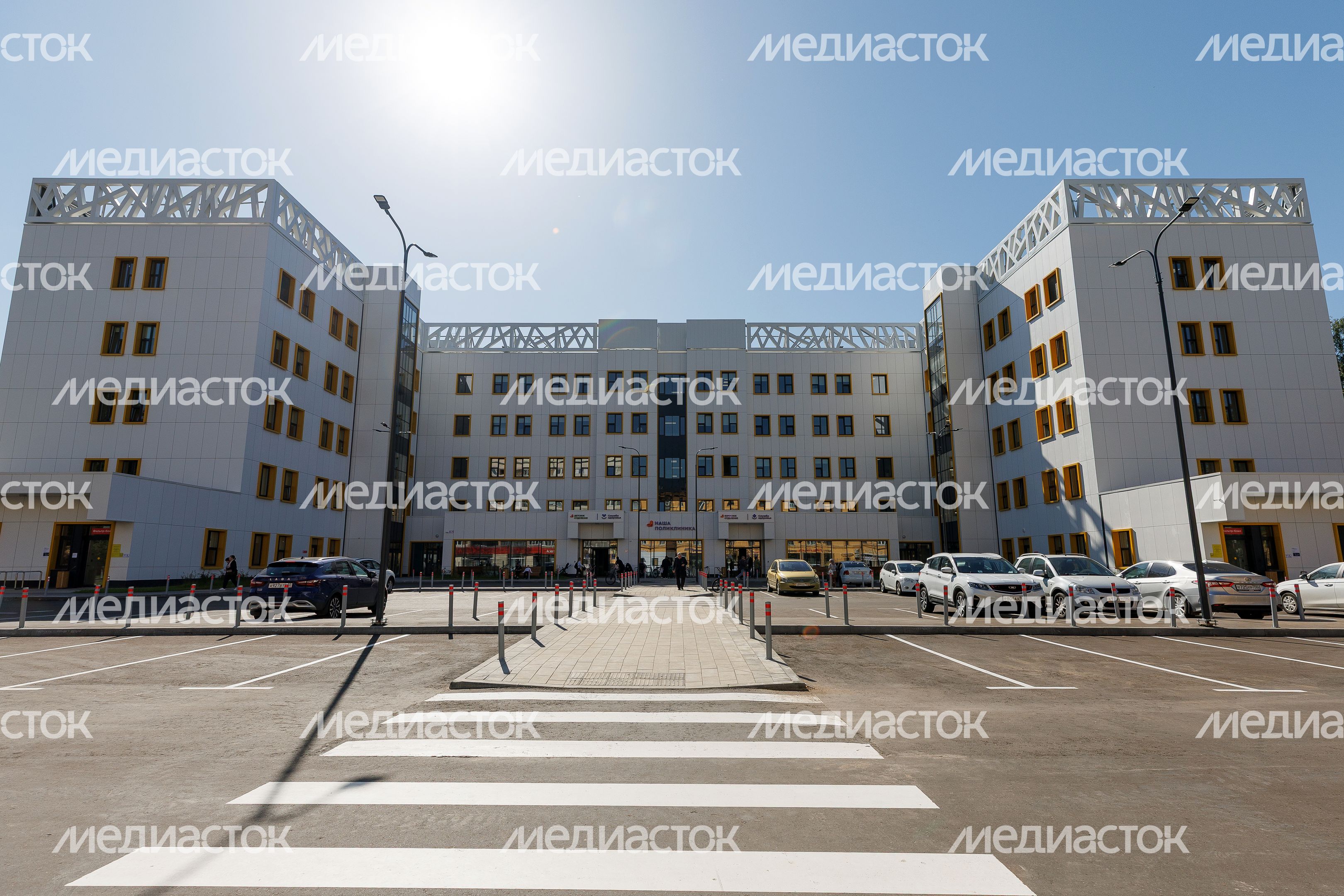 Новая комплексная поликлиника на 1000 посещений в смену в Королеве на улице Циолковского