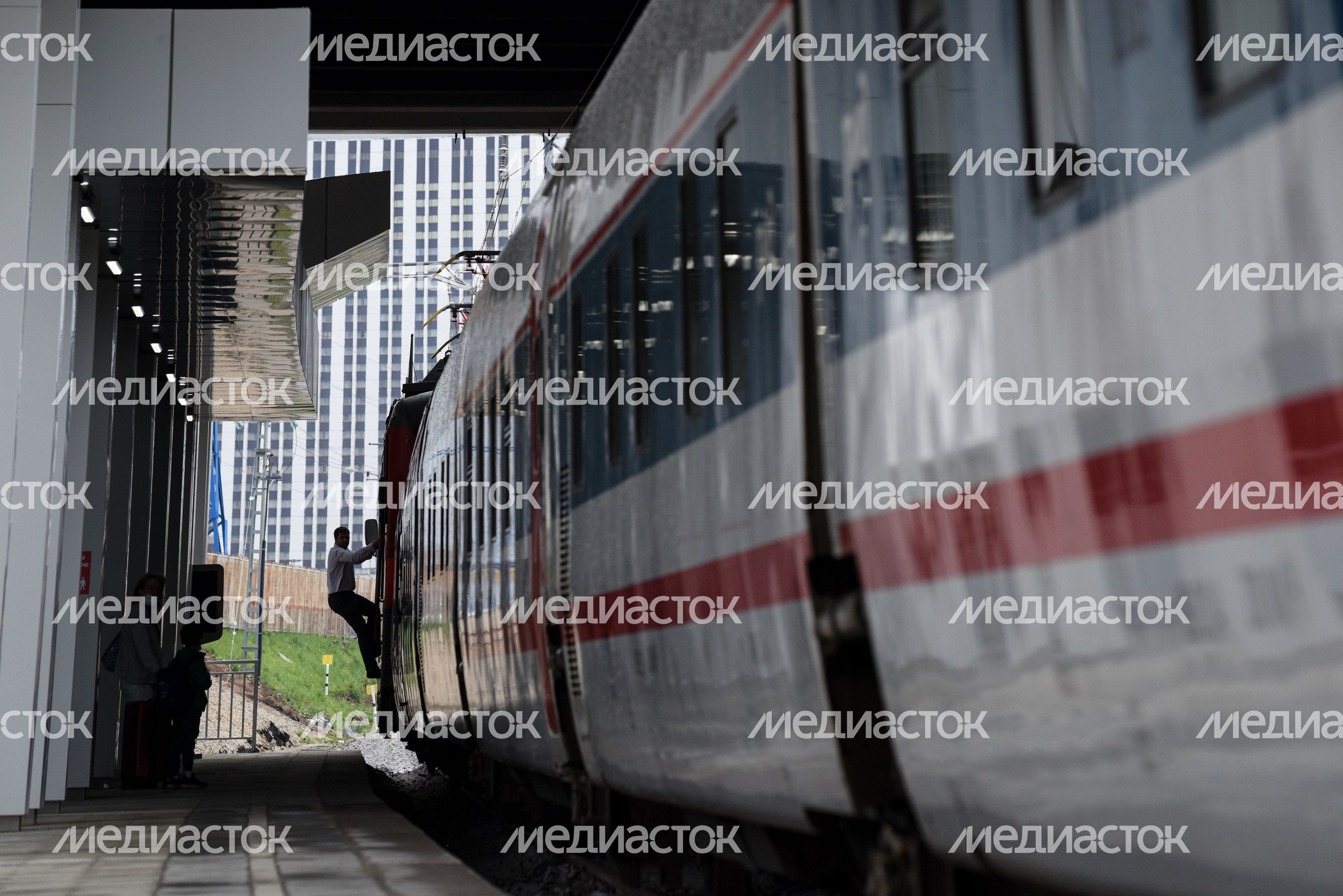 Открытие железнодорожного вокзала «Восточный» в Москве