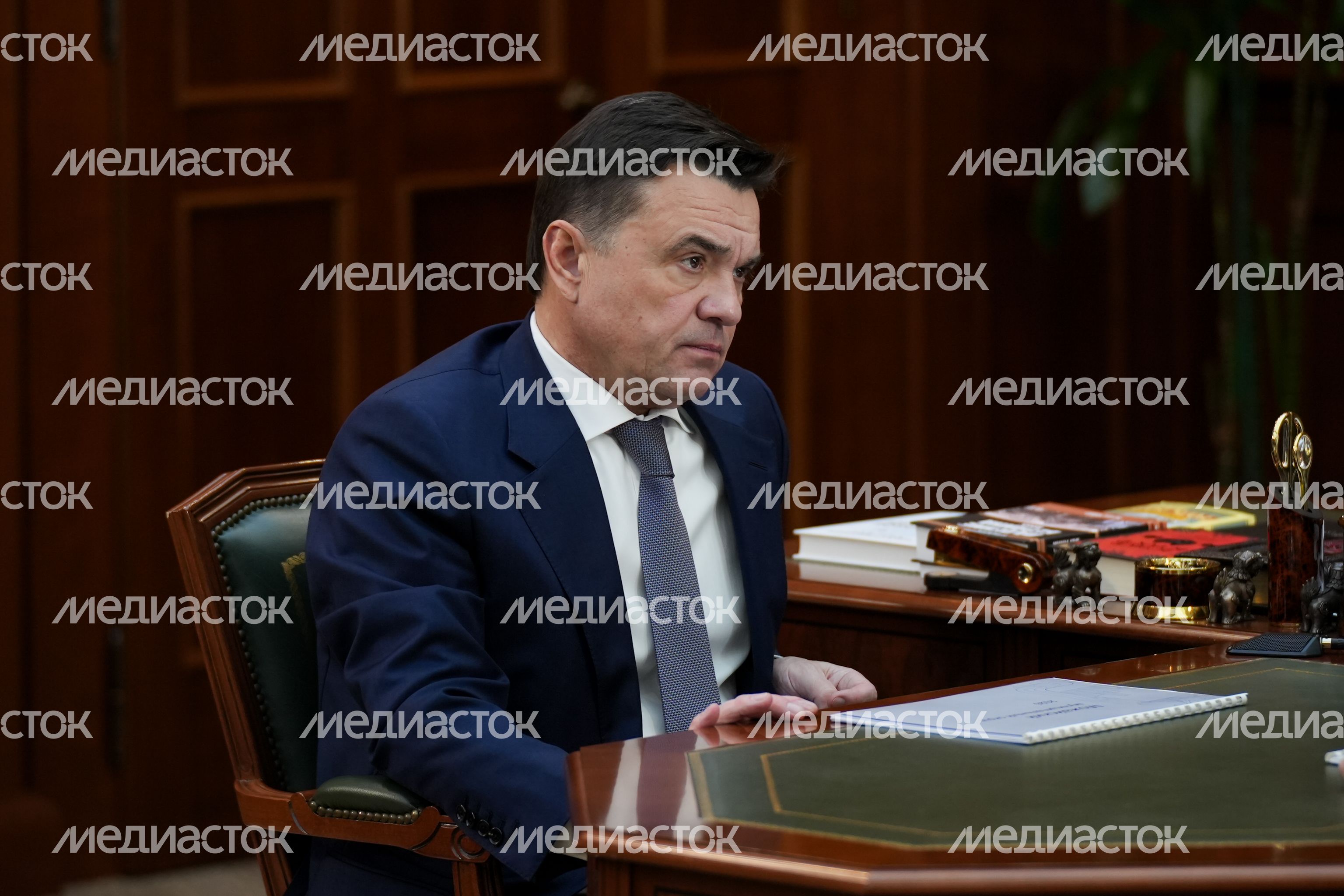 Андрей Воробьев встретился с главой Люберец Владимиром Волковым