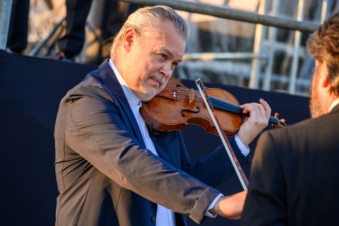 Скрипач Вадим Репин на открытии VIII Фестиваля классической музыки «Лето. Музыка. Музей» в Истре