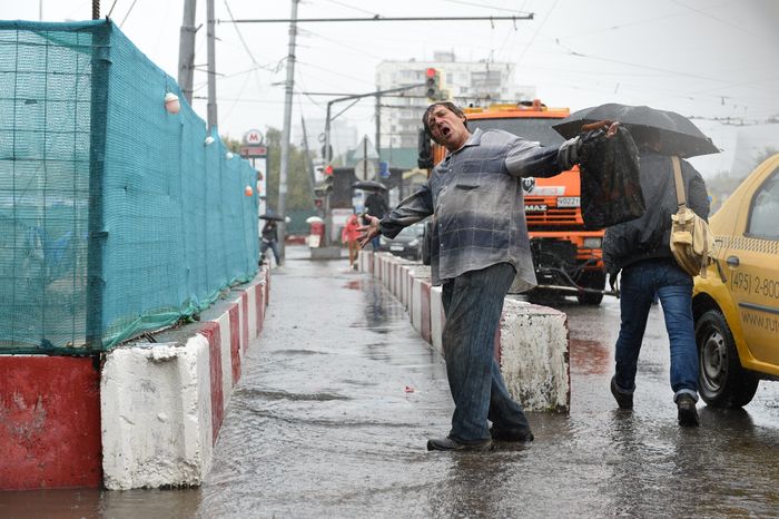 Затопление в Москве