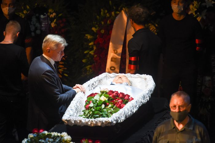 Церемония прощания с Николаем Губенко