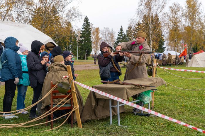 Интерактивные площадки на военно-историческом фестивале «Москва за нами. 1941 год» на Бородинском поле