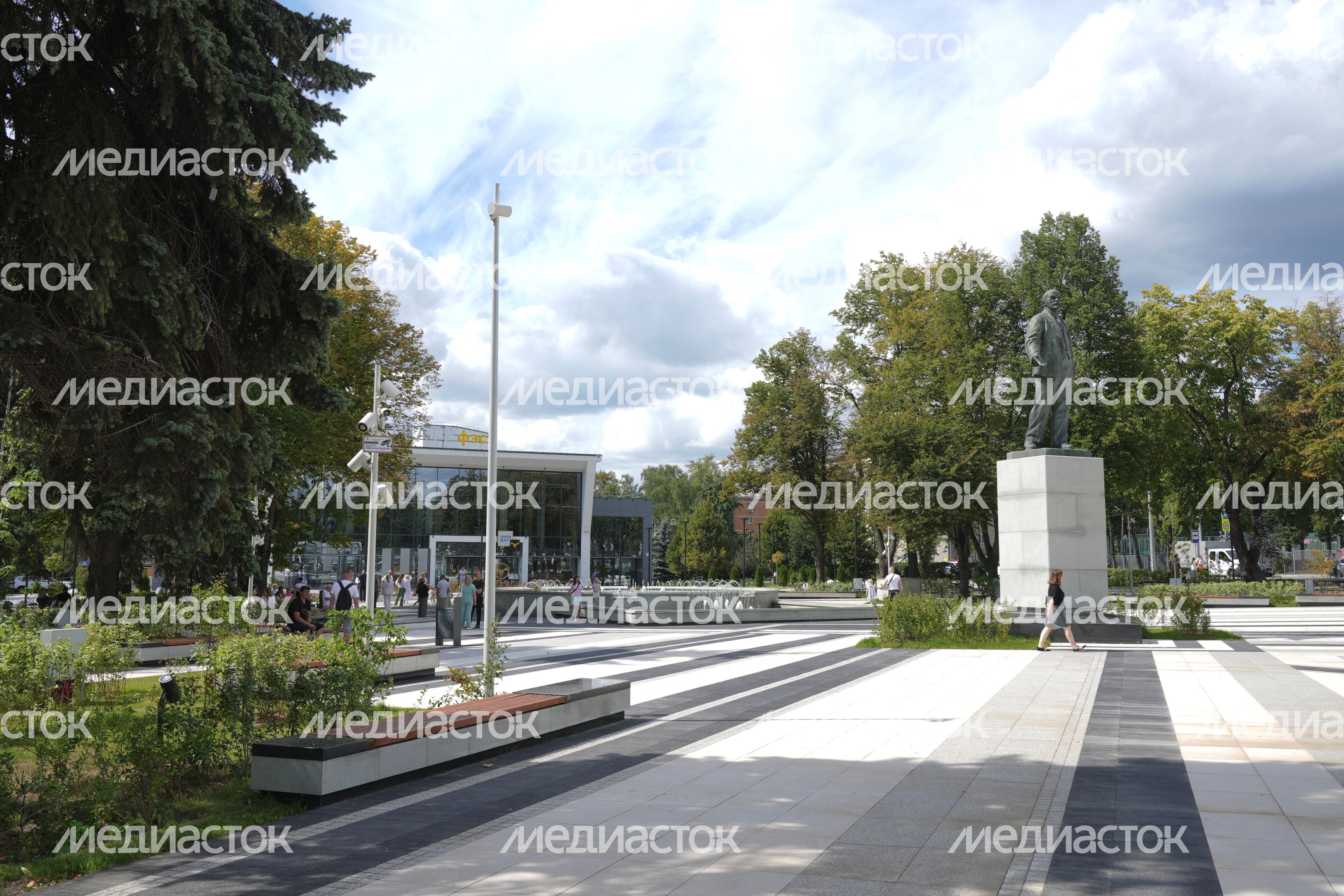 Благоустройство площади Мира в Мытищах