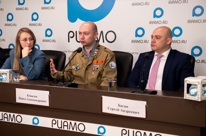 Пресс-конференция по организации «Добрых комнат» в Подмосковье